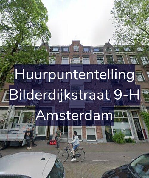 Foto gevel Huurpuntentelling voor Bilderdijkstraat 9-H, Amsterdam
