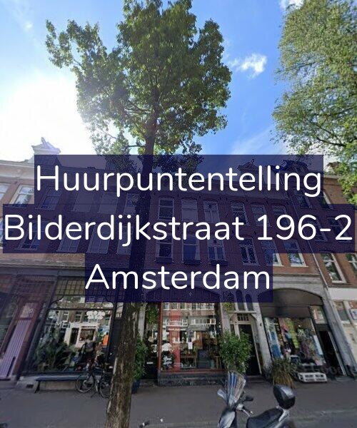 Foto gevel Huurpuntentelling voor Bilderdijkstraat 196-2, Amsterdam