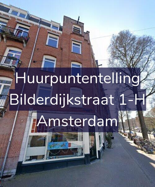 Foto gevel Huurpuntentelling voor Bilderdijkstraat 1-H, Amsterdam