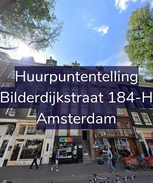 Foto gevel Huurpuntentelling voor Bilderdijkstraat 184-H, Amsterdam