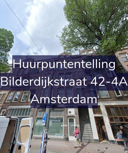 Foto gevel Huurpuntentelling voor Bilderdijkstraat 42-4A, Amsterdam