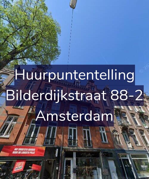 Foto gevel Huurpuntentelling voor Bilderdijkstraat 88-2, Amsterdam