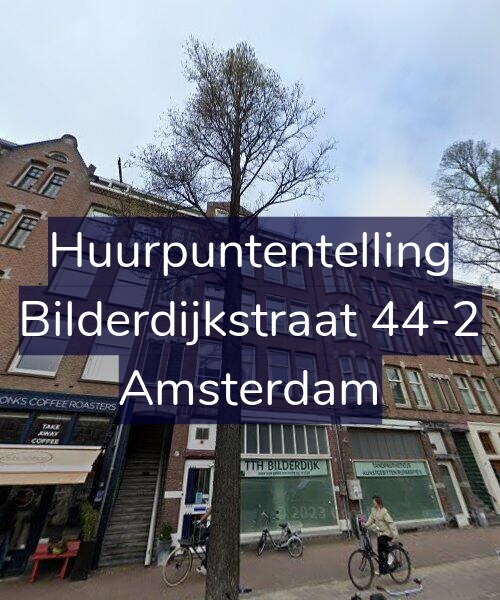 Foto gevel Huurpuntentelling voor Bilderdijkstraat 44-2, Amsterdam