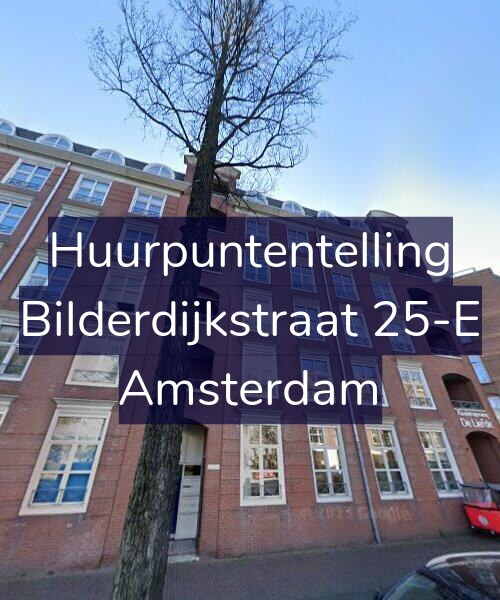 Foto gevel Huurpuntentelling voor Bilderdijkstraat 25-E, Amsterdam