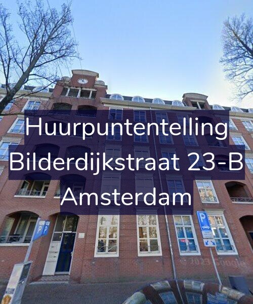 Foto gevel Huurpuntentelling voor Bilderdijkstraat 23-B, Amsterdam