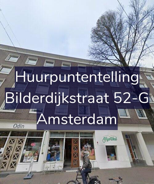 Foto gevel Huurpuntentelling voor Bilderdijkstraat 52-G, Amsterdam