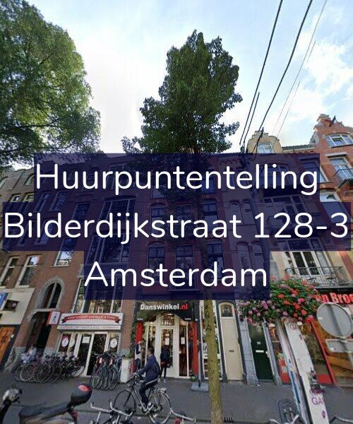 Foto gevel Huurpuntentelling voor Bilderdijkstraat 128-3, Amsterdam