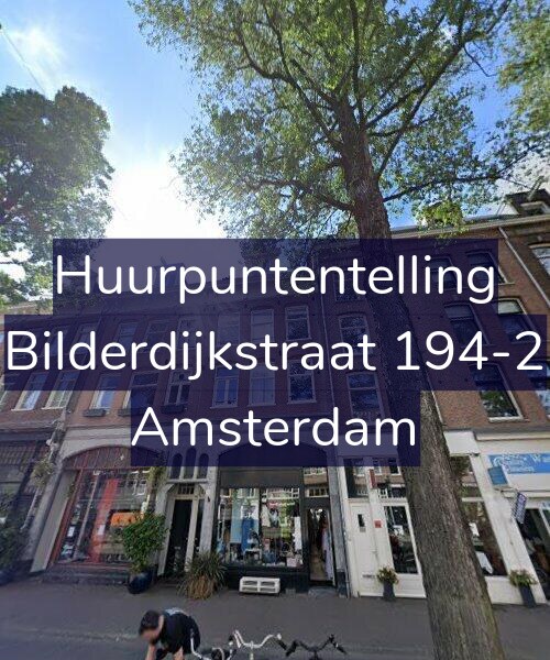 Foto gevel Huurpuntentelling voor Bilderdijkstraat 194-2, Amsterdam
