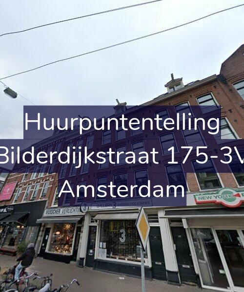 Foto gevel Huurpuntentelling voor Bilderdijkstraat 175-3V, Amsterdam