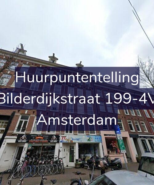 Foto gevel Huurpuntentelling voor Bilderdijkstraat 199-4V, Amsterdam