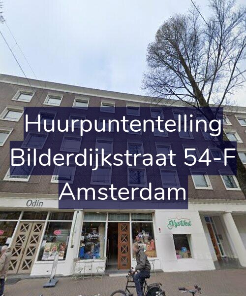 Foto gevel Huurpuntentelling voor Bilderdijkstraat 54-F, Amsterdam
