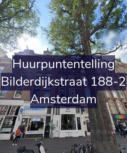 Foto gevel Huurpuntentelling voor Bilderdijkstraat 188-2, Amsterdam