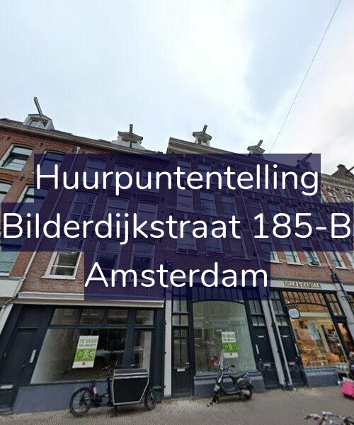 Foto gevel Huurpuntentelling voor Bilderdijkstraat 185-B, Amsterdam