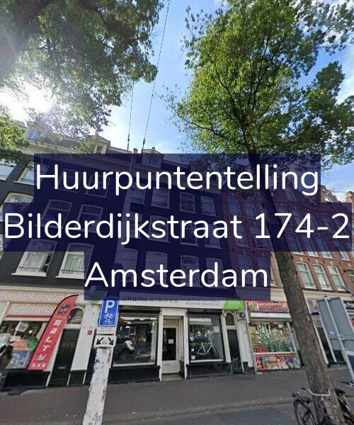 Foto gevel Huurpuntentelling voor Bilderdijkstraat 174-2, Amsterdam
