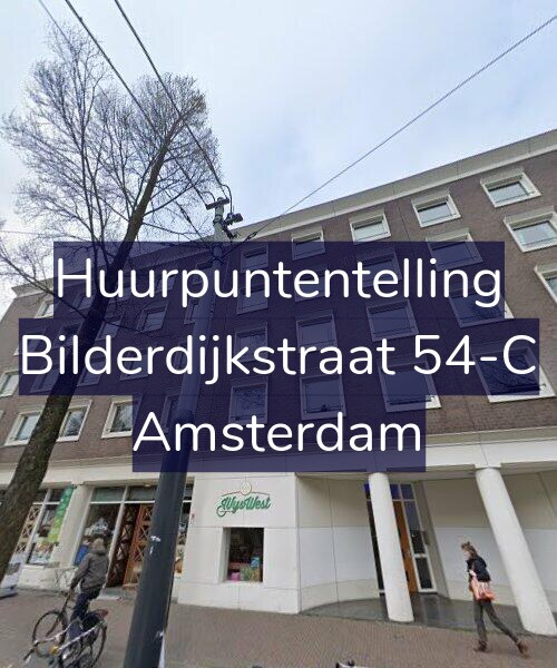 Foto gevel Huurpuntentelling voor Bilderdijkstraat 54-C, Amsterdam
