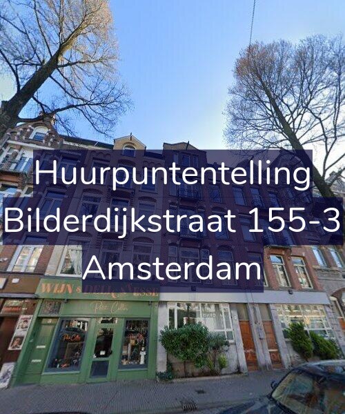 Foto gevel Huurpuntentelling voor Bilderdijkstraat 155-3, Amsterdam
