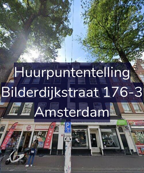 Foto gevel Huurpuntentelling voor Bilderdijkstraat 176-3, Amsterdam