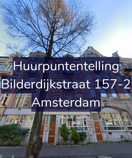 Foto gevel Huurpuntentelling voor Bilderdijkstraat 157-2, Amsterdam