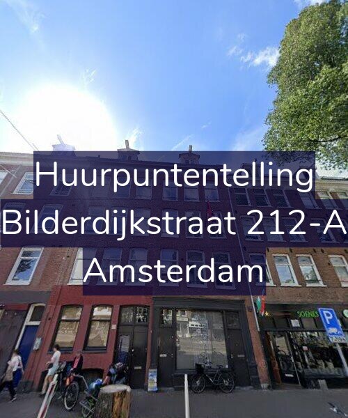 Foto gevel Huurpuntentelling voor Bilderdijkstraat 212-A, Amsterdam