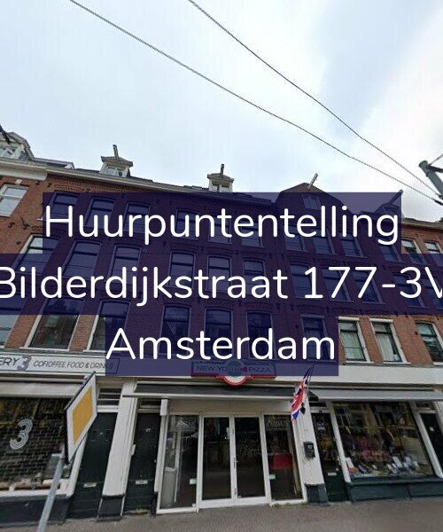 Foto gevel Huurpuntentelling voor Bilderdijkstraat 177-3V, Amsterdam