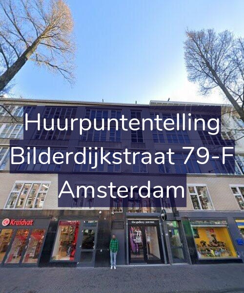 Foto gevel Huurpuntentelling voor Bilderdijkstraat 79-F, Amsterdam