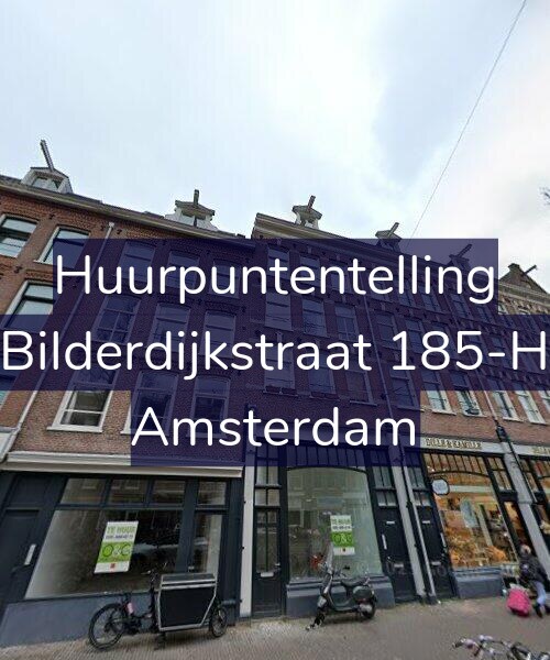 Foto gevel Huurpuntentelling voor Bilderdijkstraat 185-H, Amsterdam
