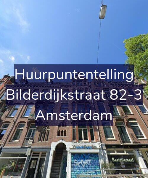 Foto gevel Huurpuntentelling voor Bilderdijkstraat 82-3, Amsterdam