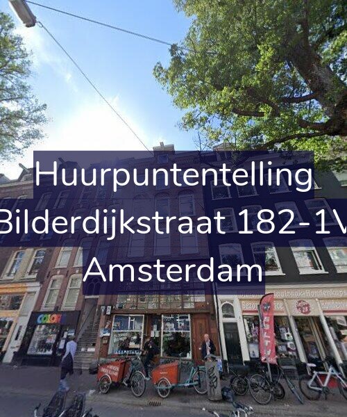 Foto gevel Huurpuntentelling voor Bilderdijkstraat 182-1V, Amsterdam