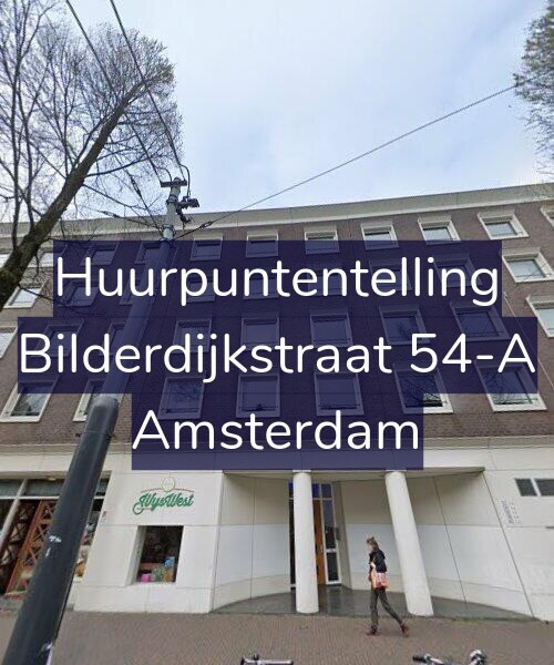 Foto gevel Huurpuntentelling voor Bilderdijkstraat 54-A, Amsterdam