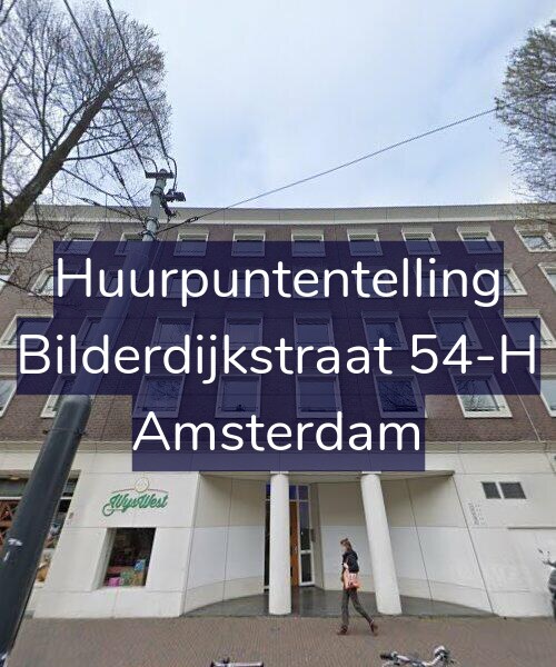 Foto gevel Huurpuntentelling voor Bilderdijkstraat 54-H, Amsterdam