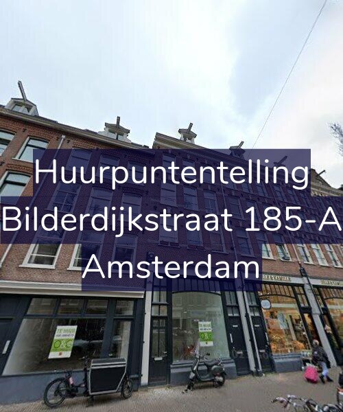 Foto gevel Huurpuntentelling voor Bilderdijkstraat 185-A, Amsterdam