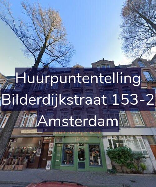 Foto gevel Huurpuntentelling voor Bilderdijkstraat 153-2, Amsterdam