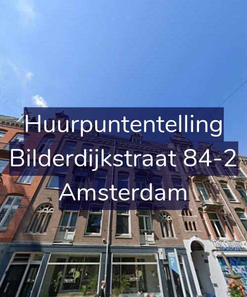 Foto gevel Huurpuntentelling voor Bilderdijkstraat 84-2, Amsterdam