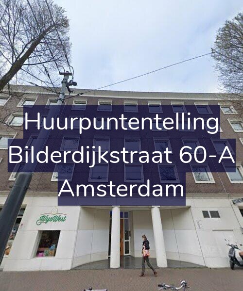 Foto gevel Huurpuntentelling voor Bilderdijkstraat 60-A, Amsterdam