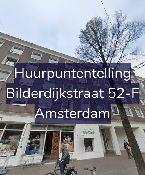 Foto gevel Huurpuntentelling voor Bilderdijkstraat 52-F, Amsterdam
