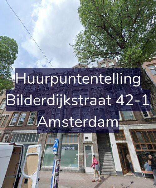 Foto gevel Huurpuntentelling voor Bilderdijkstraat 42-1, Amsterdam