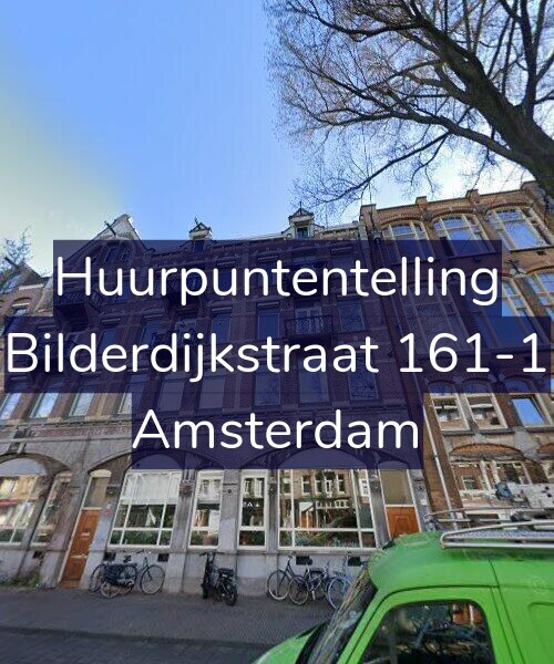 Foto gevel Huurpuntentelling voor Bilderdijkstraat 161-1, Amsterdam