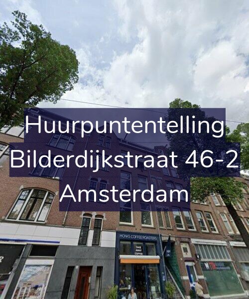 Foto gevel Huurpuntentelling voor Bilderdijkstraat 46-2, Amsterdam