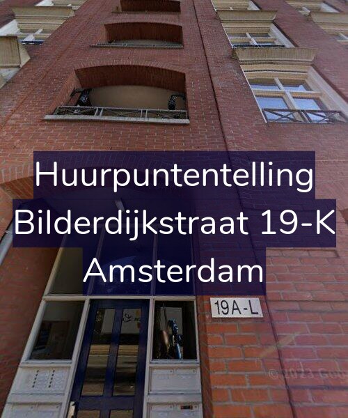 Foto gevel Huurpuntentelling voor Bilderdijkstraat 19-K, Amsterdam