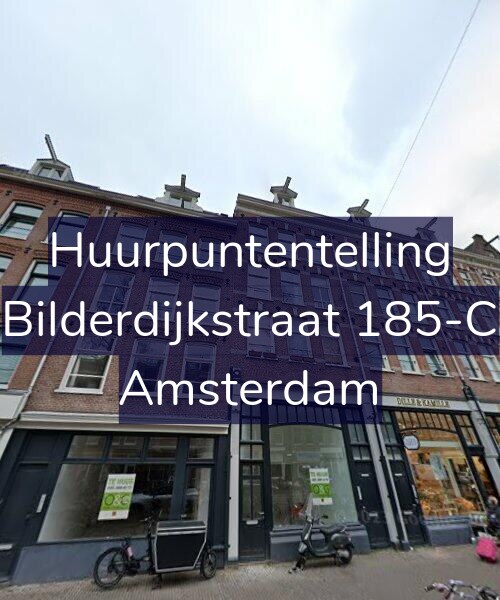 Foto gevel Huurpuntentelling voor Bilderdijkstraat 185-C, Amsterdam