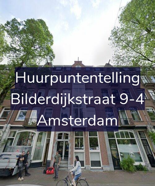 Foto gevel Huurpuntentelling voor Bilderdijkstraat 9-4, Amsterdam
