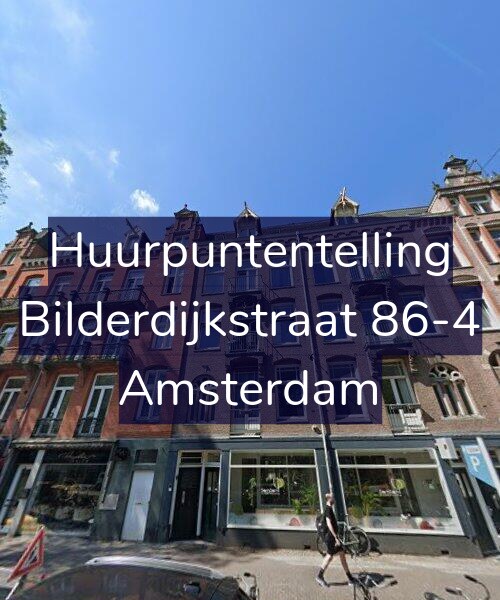 Foto gevel Huurpuntentelling voor Bilderdijkstraat 86-4, Amsterdam