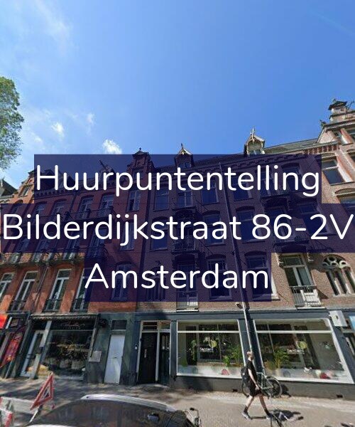 Foto gevel Huurpuntentelling voor Bilderdijkstraat 86-2V, Amsterdam