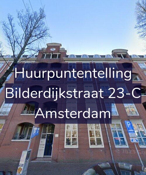 Foto gevel Huurpuntentelling voor Bilderdijkstraat 23-C, Amsterdam