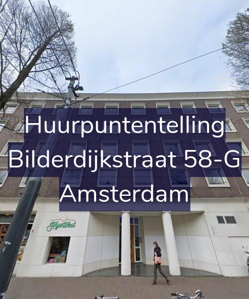 Foto gevel Huurpuntentelling voor Bilderdijkstraat 58-G, Amsterdam