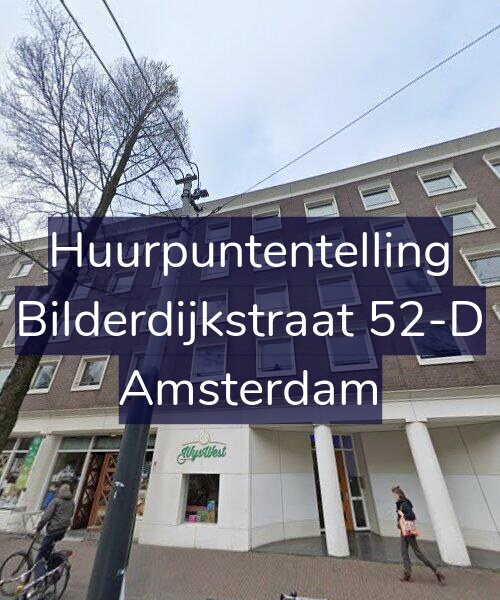 Foto gevel Huurpuntentelling voor Bilderdijkstraat 52-D, Amsterdam