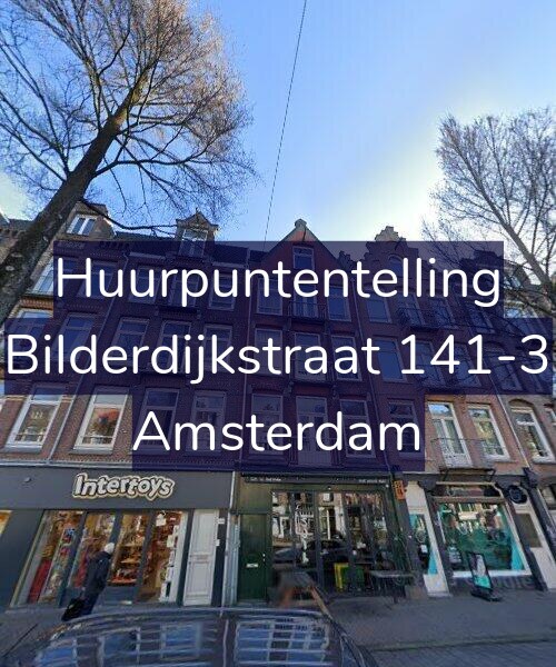 Foto gevel Huurpuntentelling voor Bilderdijkstraat 141-3, Amsterdam