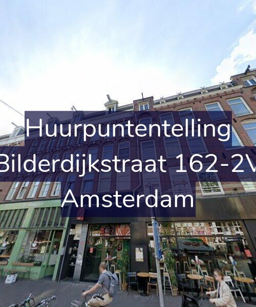Foto gevel Huurpuntentelling voor Bilderdijkstraat 162-2V, Amsterdam