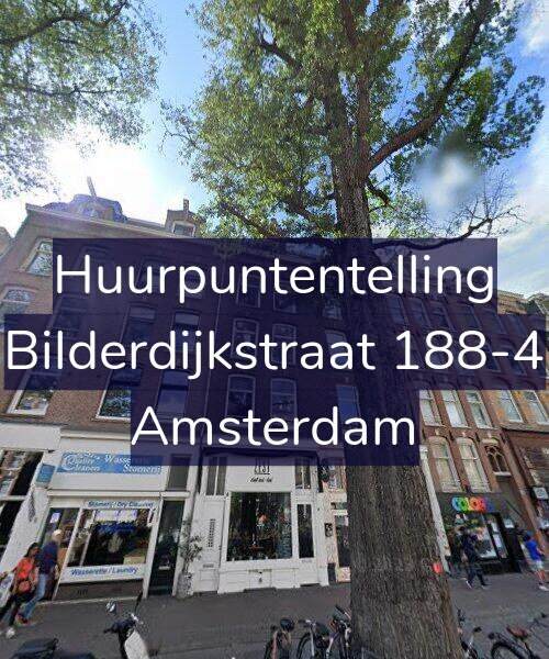 Foto gevel Huurpuntentelling voor Bilderdijkstraat 188-4, Amsterdam