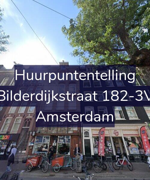 Foto gevel Huurpuntentelling voor Bilderdijkstraat 182-3V, Amsterdam
